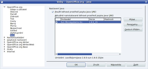 Vypnutí běhového prostředí Java
