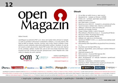 Klepnutím stáhnete OpenMagazin 12/2009