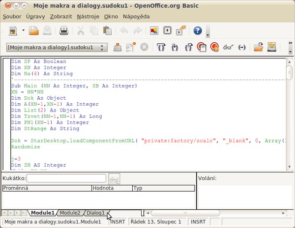 Editor maker neboli integrované vývojové prostředí (IDE)