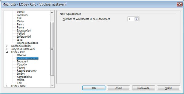 Další užitečná vlastnost, která prozatím v OpenOffice.org chybí