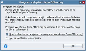 Program vylepšování OpenOffice.org