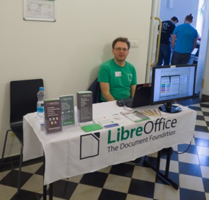 Stánek LibreOffice na konferenci InstallFest 2024