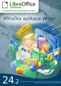 Obálka českého vydání příručky pro LibreOffice 24.2 Writer