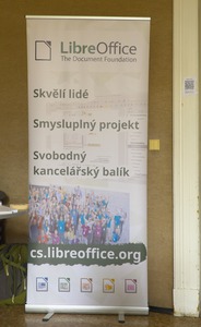 Stánek LibreOffice na konferenci InstallFest 2025