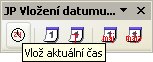Panel nástrojov „JP Vloženie dátumu a času“