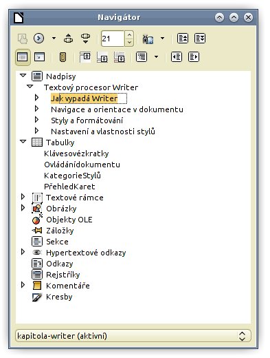 Navigátor LibreOffice