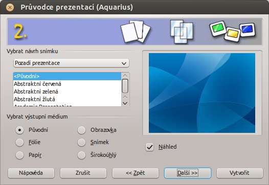 Nejlepší je začít s Průvodcem prezentací... ale některým nevyhovuje