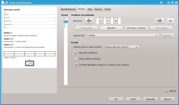 OpenOffice cz Jak Vytv et Rejst ky V Programu Writer OpenOffice cz Jak Vytv et Rejst ky V Programu Writer