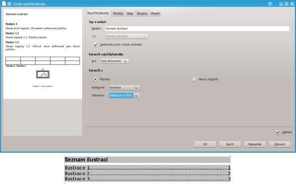OpenOffice cz Jak Vytv et Rejst ky V Programu Writer OpenOffice cz Jak Vytv et Rejst ky V Programu Writer