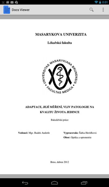 Zobrazení dokumentu ve formátu PDF