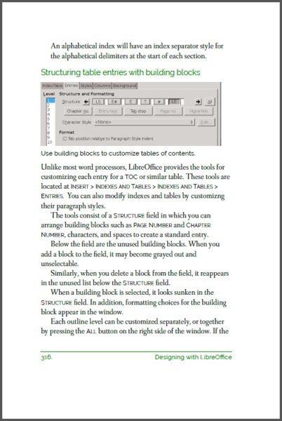 Designing with LibreOffice