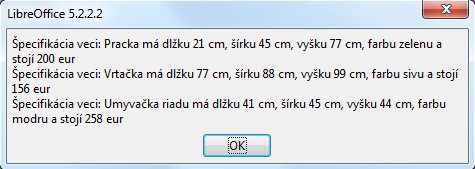 Výsledok