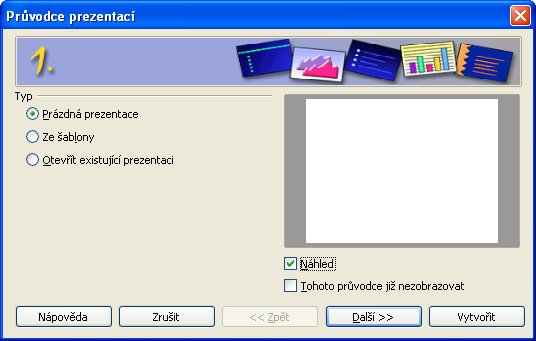 Průvodce prezentací