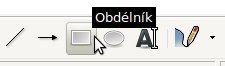 Obrázek 1: Ikona nástroje Obdélník