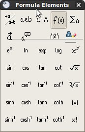 Formula Elements