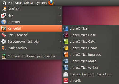 Kancelář  v Ubuntu s LibreOffice