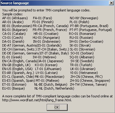 Jazykové kódy slúžia pre zdieľanie prekladovej pamäti