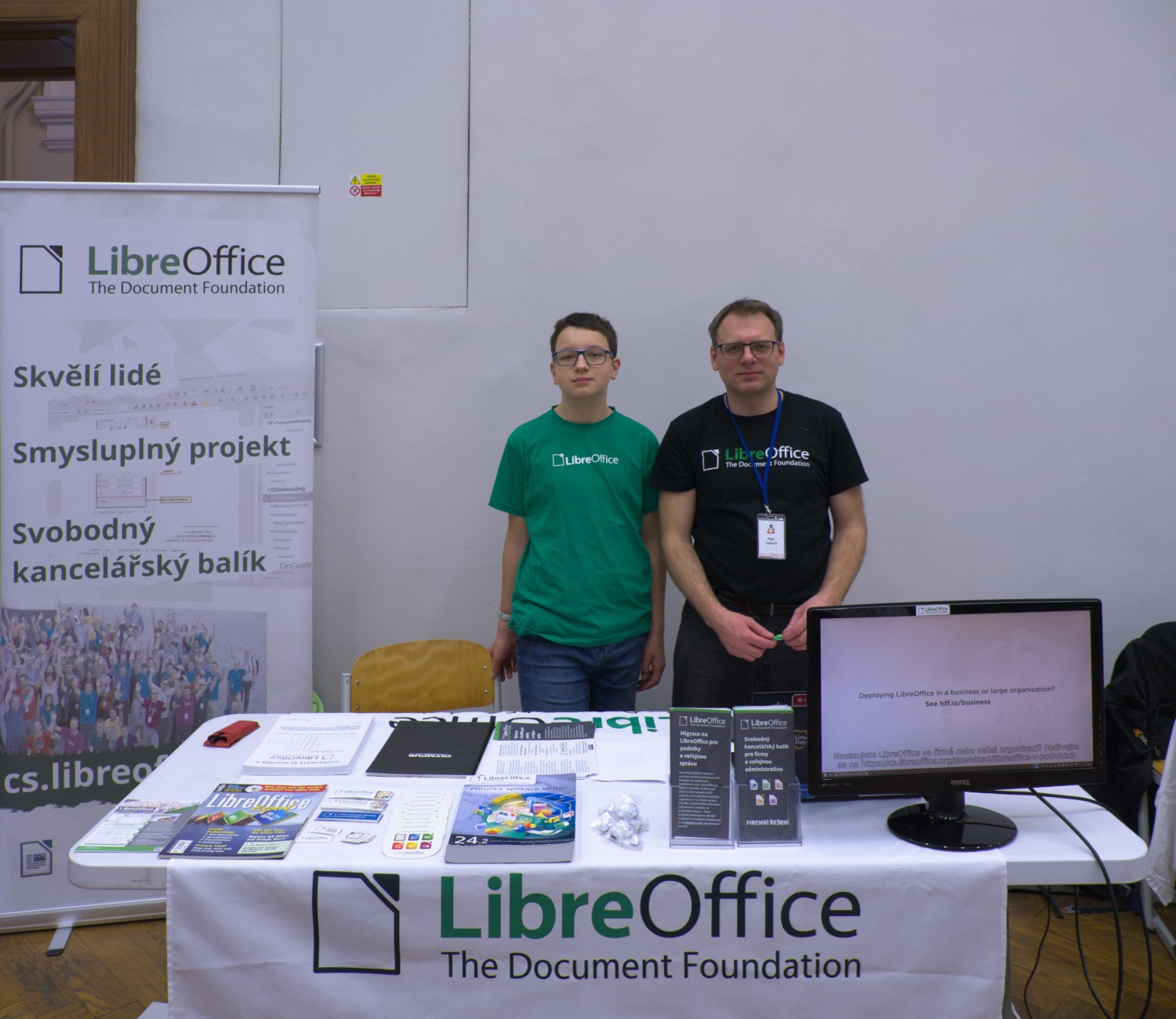 Na stánku LibreOffice