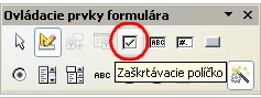 Zaškrtávacie políčko