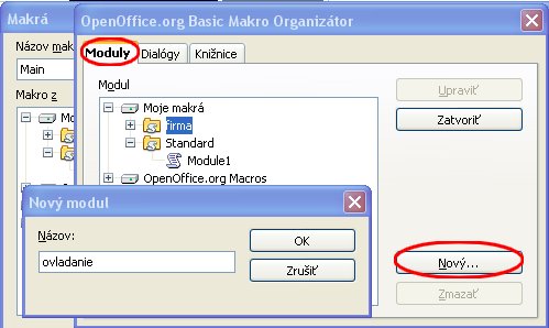 Nový modul