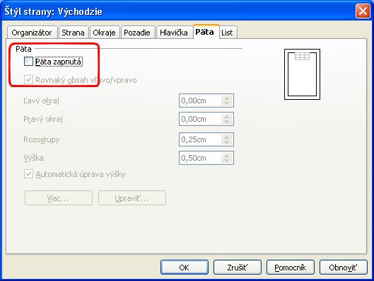 Zrušenie päty