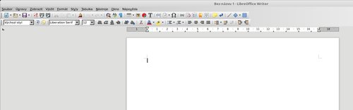 LibreOffice bez nainstalovaného balíčku gnome-integration