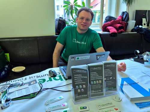 Stánek LibreOffice na konferenci InstallFest 2020