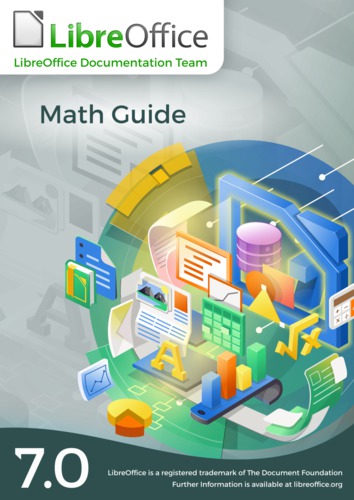 Obálka příručky LibreOffice Math 7