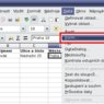 Nová položka v nabídce Data