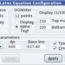 Definícia parametrov vkladaného obrázku vo funkcii „Equation“