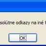 Upozornenie pri vkladaní listov s absolútnymi odkazmi