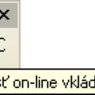 Panel nástrojov „JP on-line vkladanie NBSP“