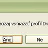 Otázka pri mazaní profilu