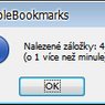Jak se změnil počet záložek od poslední aktivace pluginu