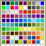 Štandardná možnosť OpenOffice.org pre výber farby