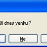 Dialog MSGBOX s třemi tlačítky a otazníkem