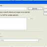 Dialog pro import externích dat