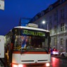 Objednaný autobus pro organizátory konference