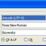 Výber kódovania textového dokumentu