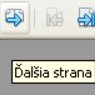 Tlačidlá Ďalšia strana a Predchádzajúca strana