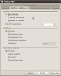 Volby PDF – Výchozí zobrazení