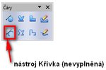 OpenOffice.org umožňuje vytvářet vektorové křivky jako profesionální grafické editory