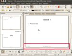 Hotová prezentace s poli a vytvořeným menu