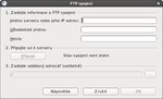 Nastavení FTP