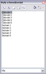 Styly a formátování - styly odrážek a číslování (seznamů)