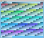 Barevných odstínů si můžete do programu umístit velké množství, ale palety s velkým počtem barev se pomaleji načítají