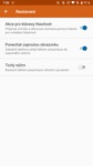 Možnosti nastavení aplikace