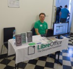 Stánek LibreOffice na konferenci InstallFest 2024