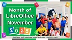 Banner letošní akce Listopad - měsíc LibreOffice