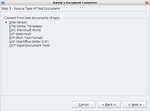 Výběr typu textového dokumentu
